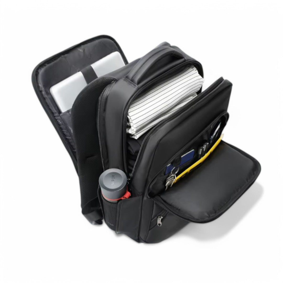 Mochila extensible negra de 25L para portátil 17" – Havresacs