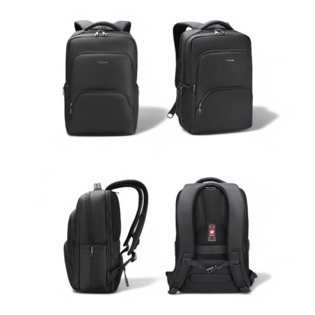 Mochila extensible negra de 25L para portátil 17" – Havresacs