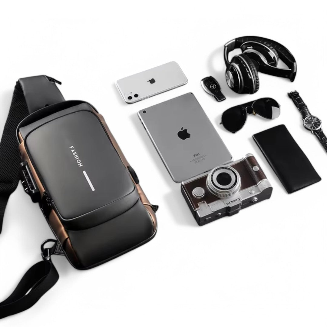 Bandolera impermeable de 3L con candado antirrobo – Havresacs