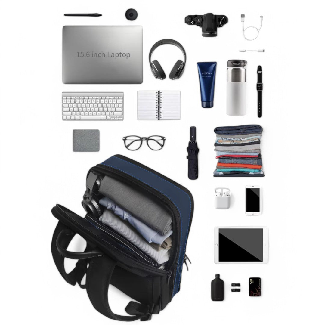 Mochila ligera para portátil de 17 pulgadas, ideal para viajar