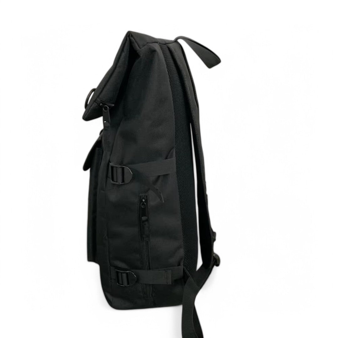 Mochila negra de viaje para hombre y mujer – Havresacs