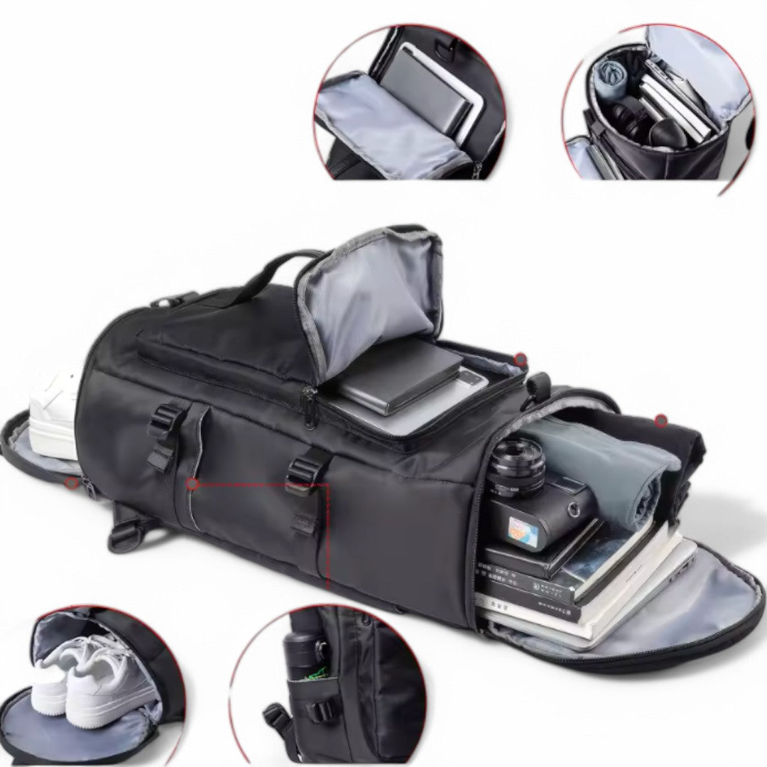 Mochila de viaje para hombre y mujer, ideal como equipaje de cabina