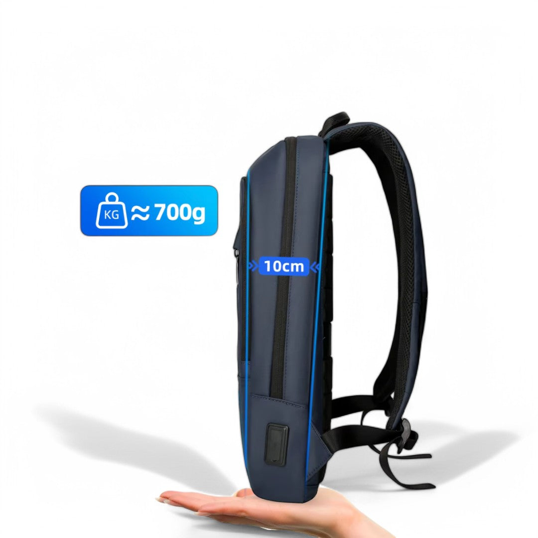 Mochila de viaje ultraligera con puerto USB – para portátil 15,6”