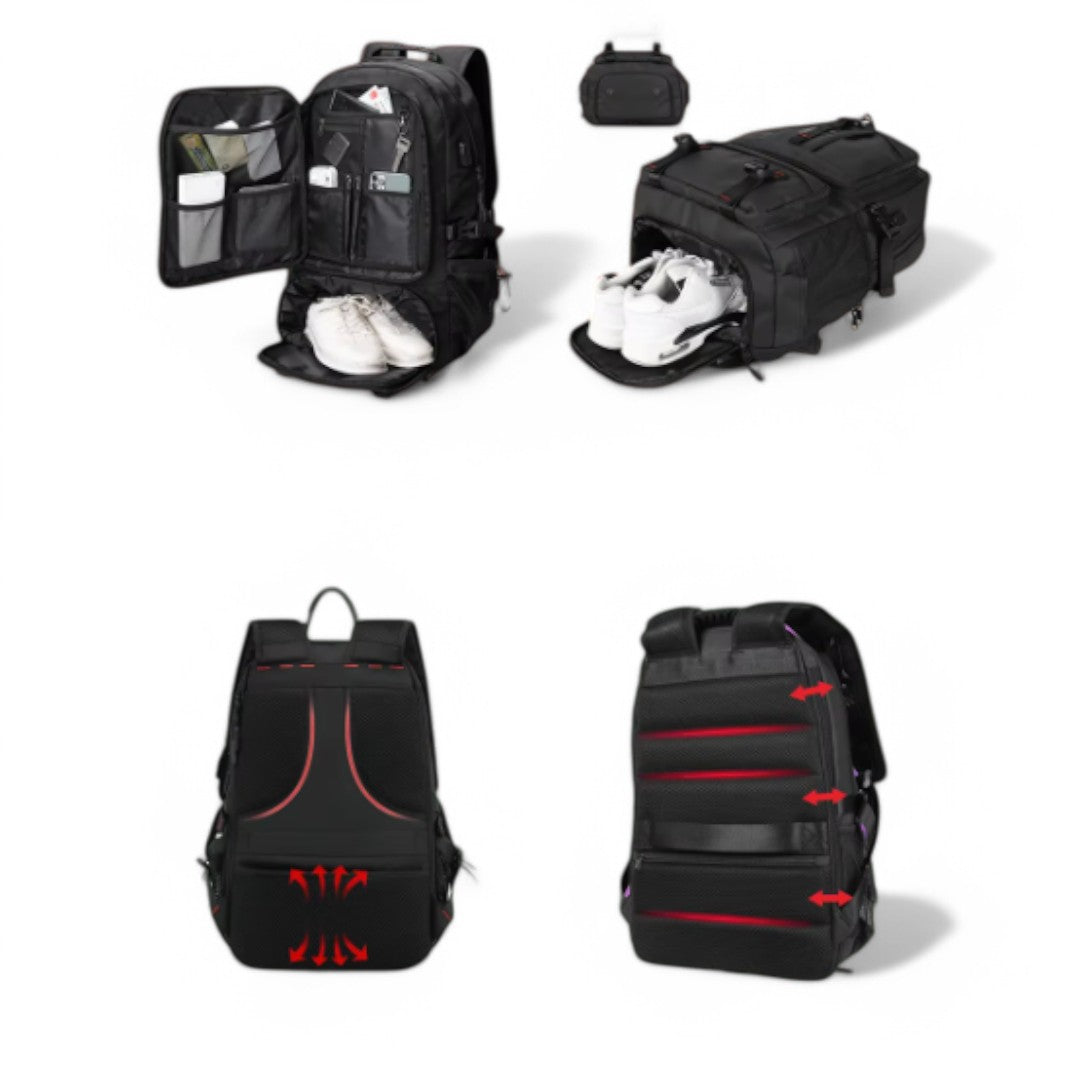 Mochila de viaje 45L/60L impermeable para portátil 17,3” – Havresacs