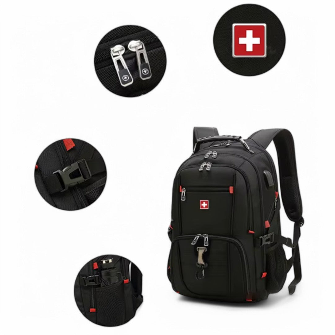 Mochila de gran capacidad 30L-80L – Viajes, portátil 17” – Havresacs