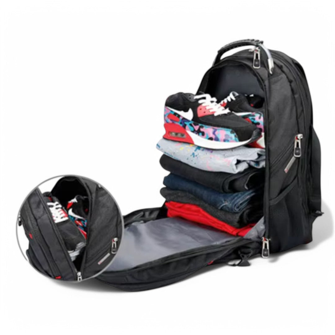 Mochila de gran capacidad 30L-80L – Viajes, portátil 17” – Havresacs