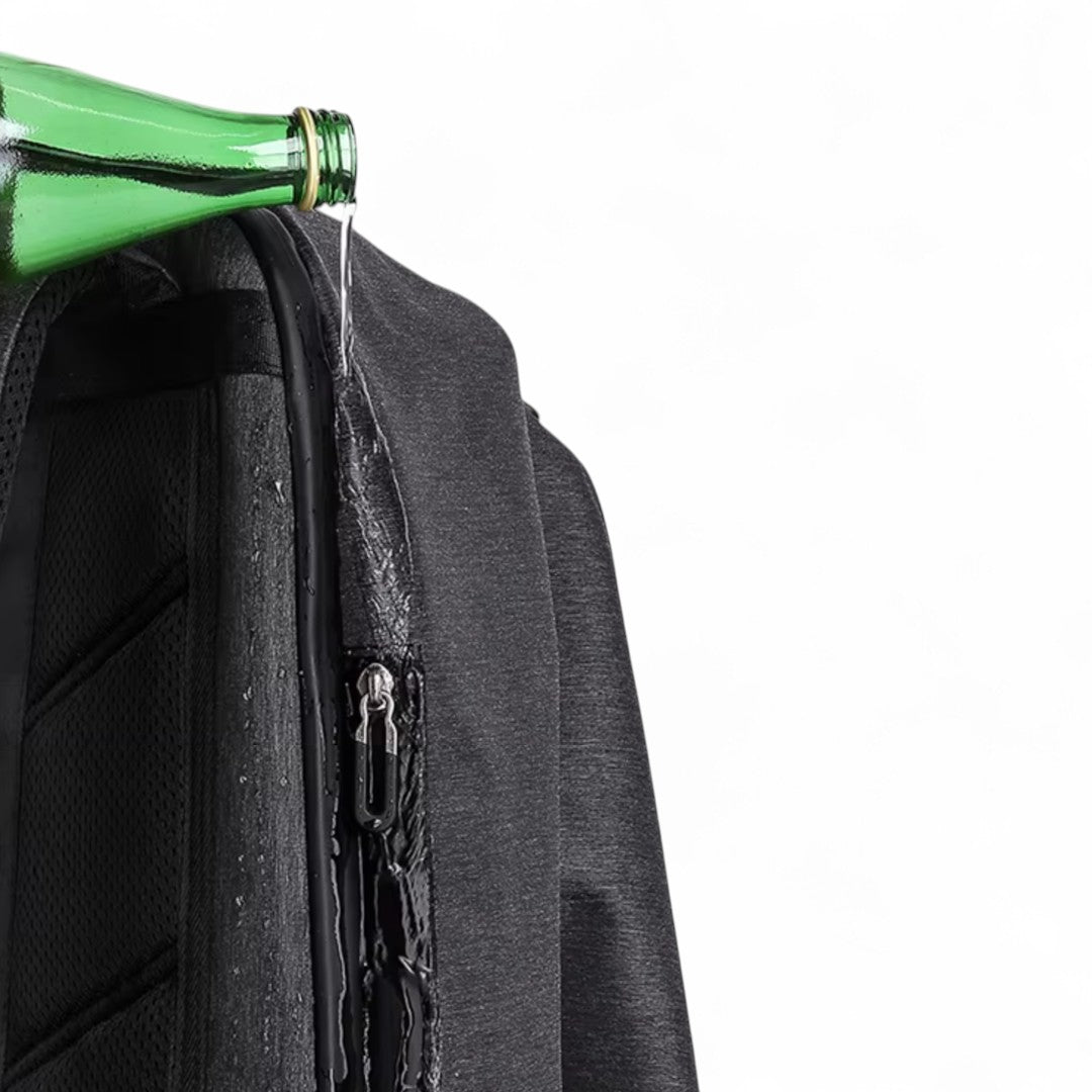 Mochila impermeable antirrobo conectada – TechNomad+ – Havresacs