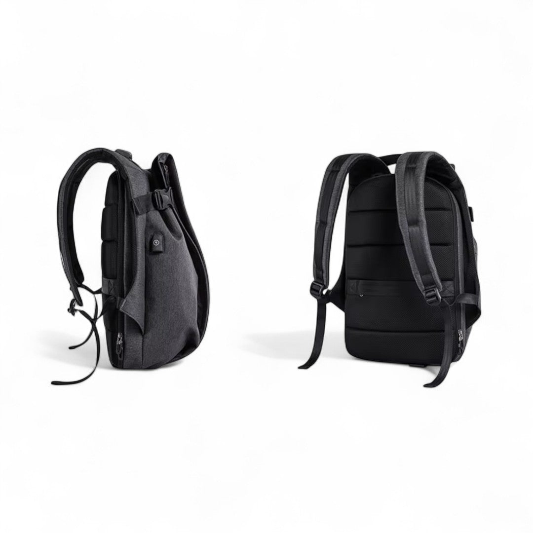 Mochila impermeable antirrobo conectada – TechNomad+ – Havresacs