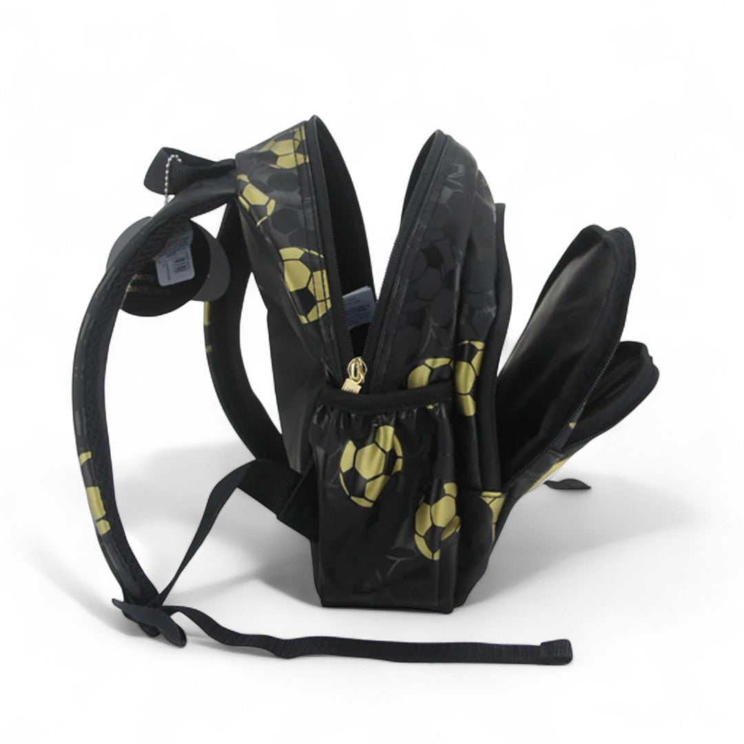 Mochila Escolar Niño Fútbol Dorado - Infantil CP | Havresacs