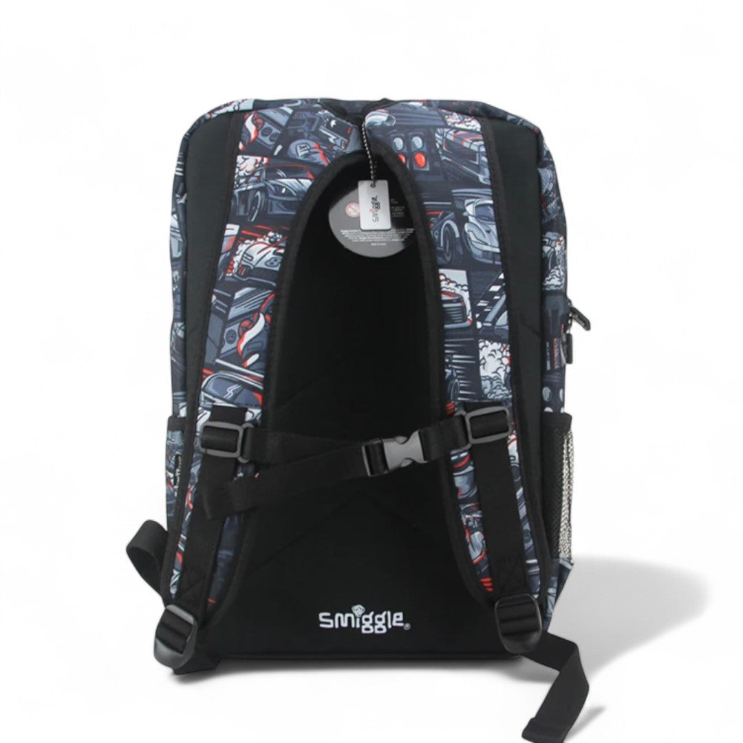 Mochila Niño Primaria & CP - Coche de Carreras | Havresacs