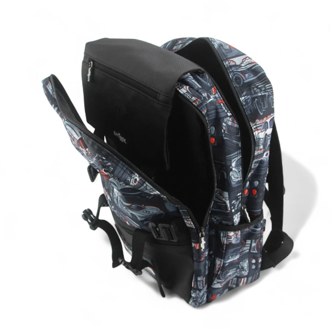 Mochila Niño Primaria & CP - Coche de Carreras | Havresacs