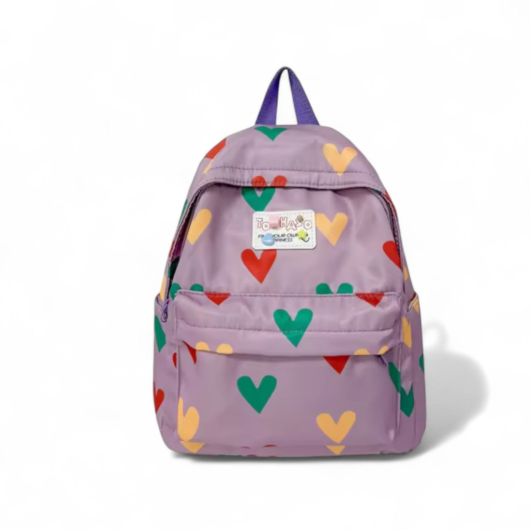 Mochila Infantil Preescolar & Primaria – Corazones, Comodidad & Estilo