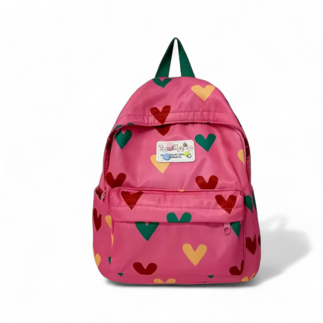 Mochila Infantil Preescolar & Primaria – Corazones, Comodidad & Estilo