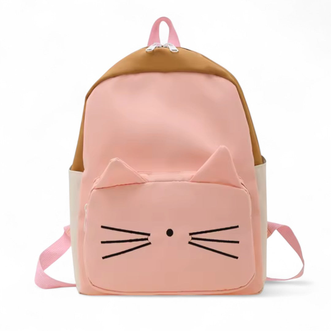Mochila infantil gato rosa para niñas | Havresacs