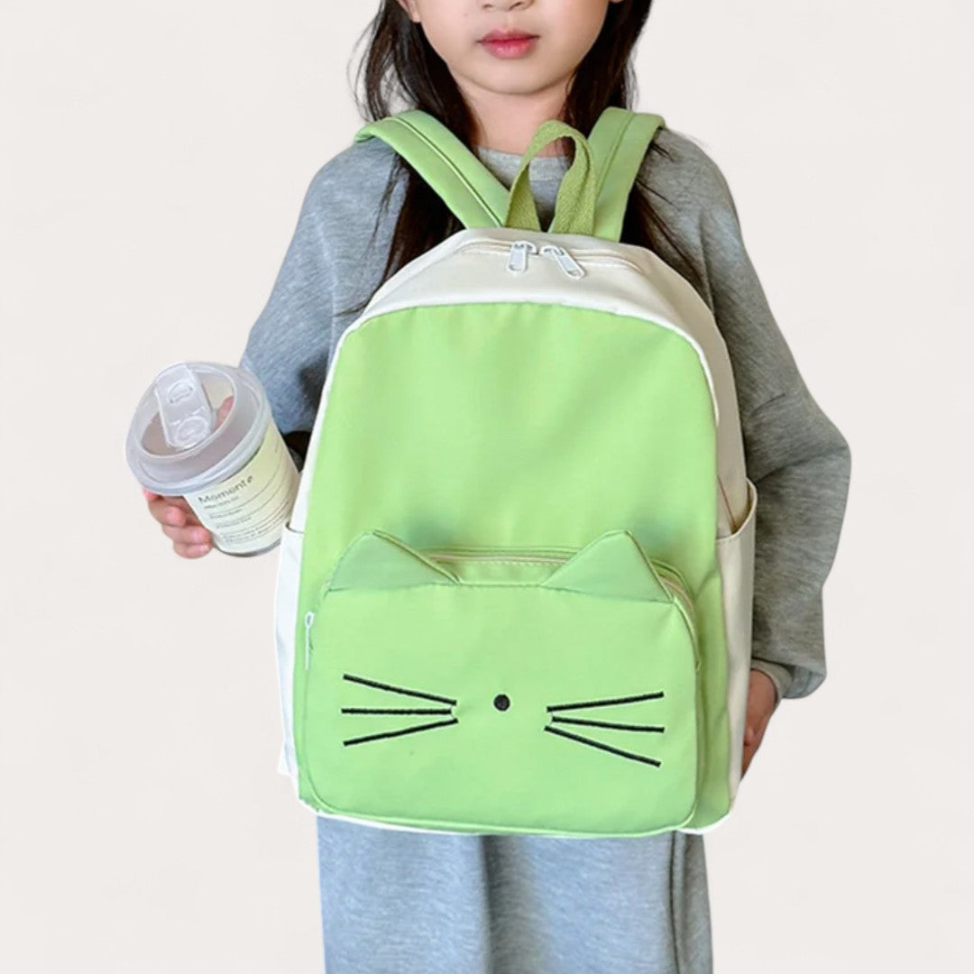 Mochila infantil gato rosa para niñas | Havresacs