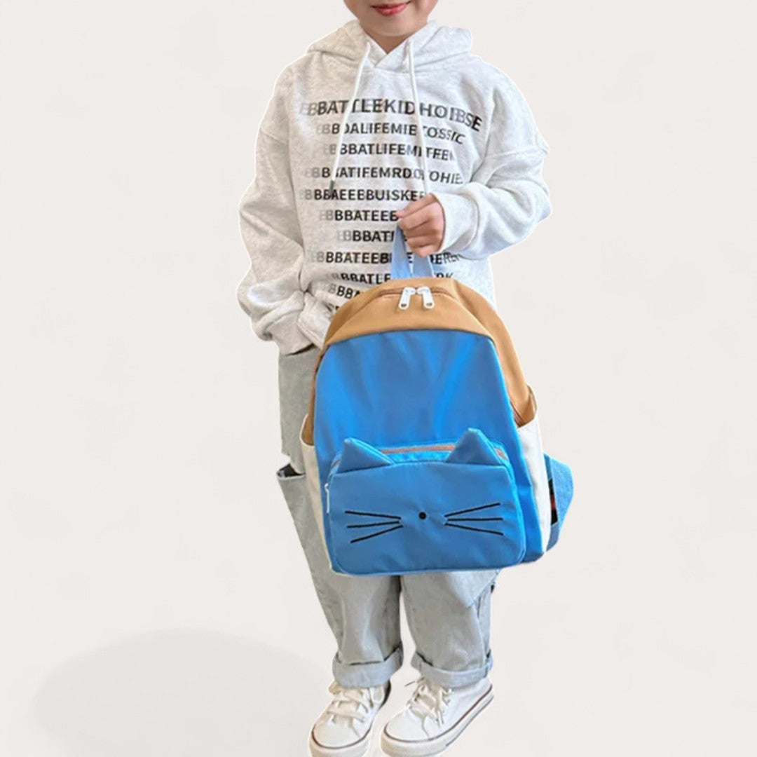 Mochila infantil gato rosa para niñas | Havresacs