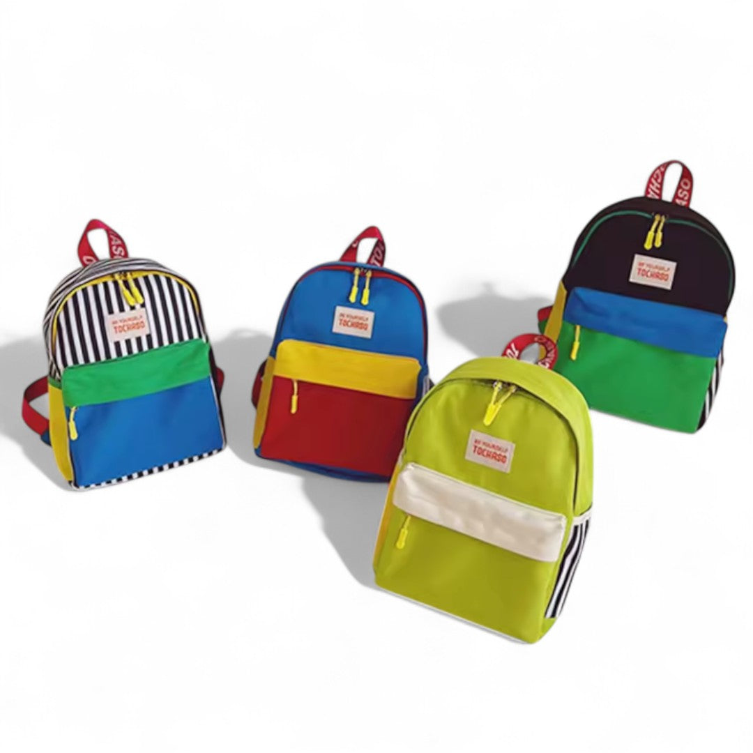 Mochila infantil patchwork colorida | Havresacs