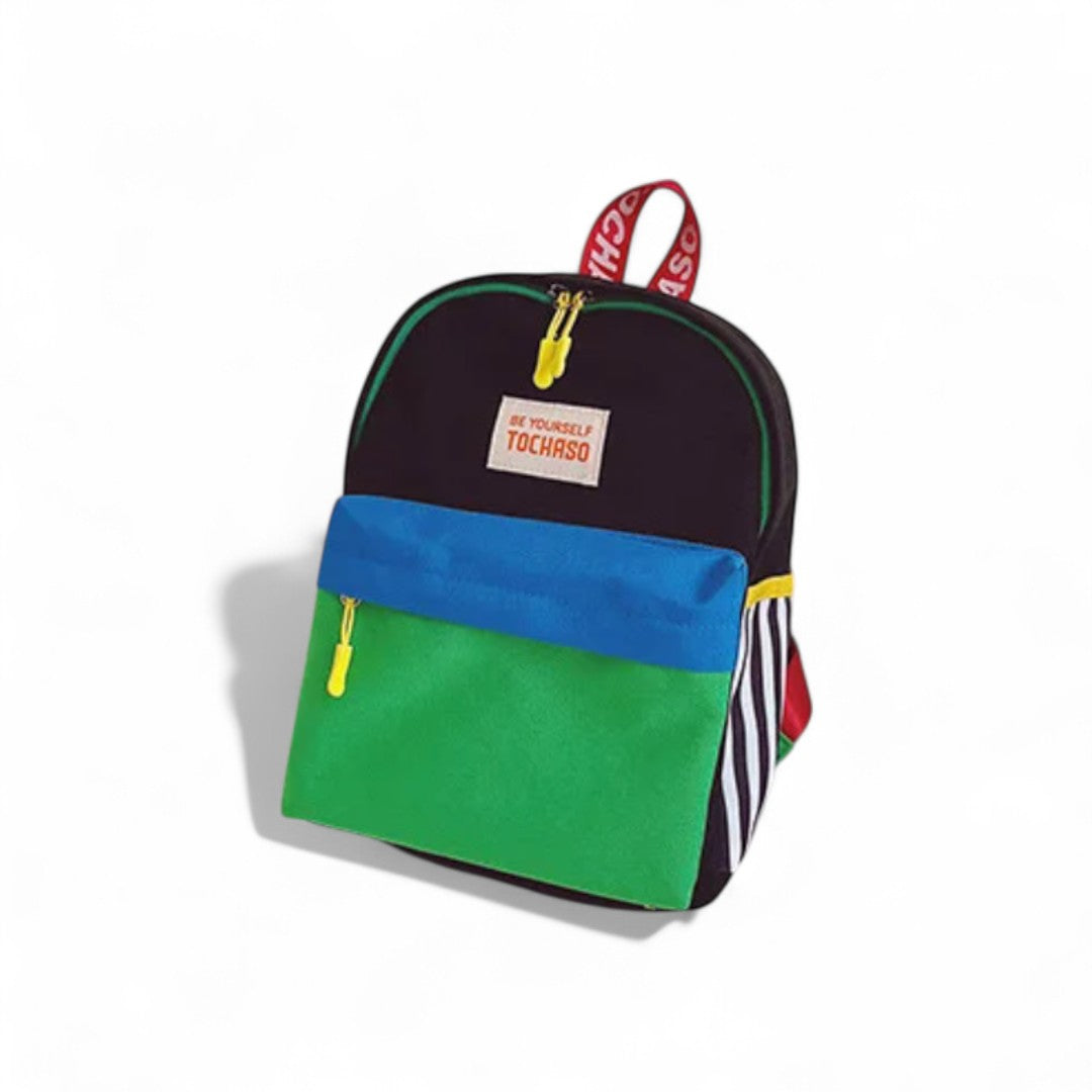Mochila infantil patchwork colorida | Havresacs