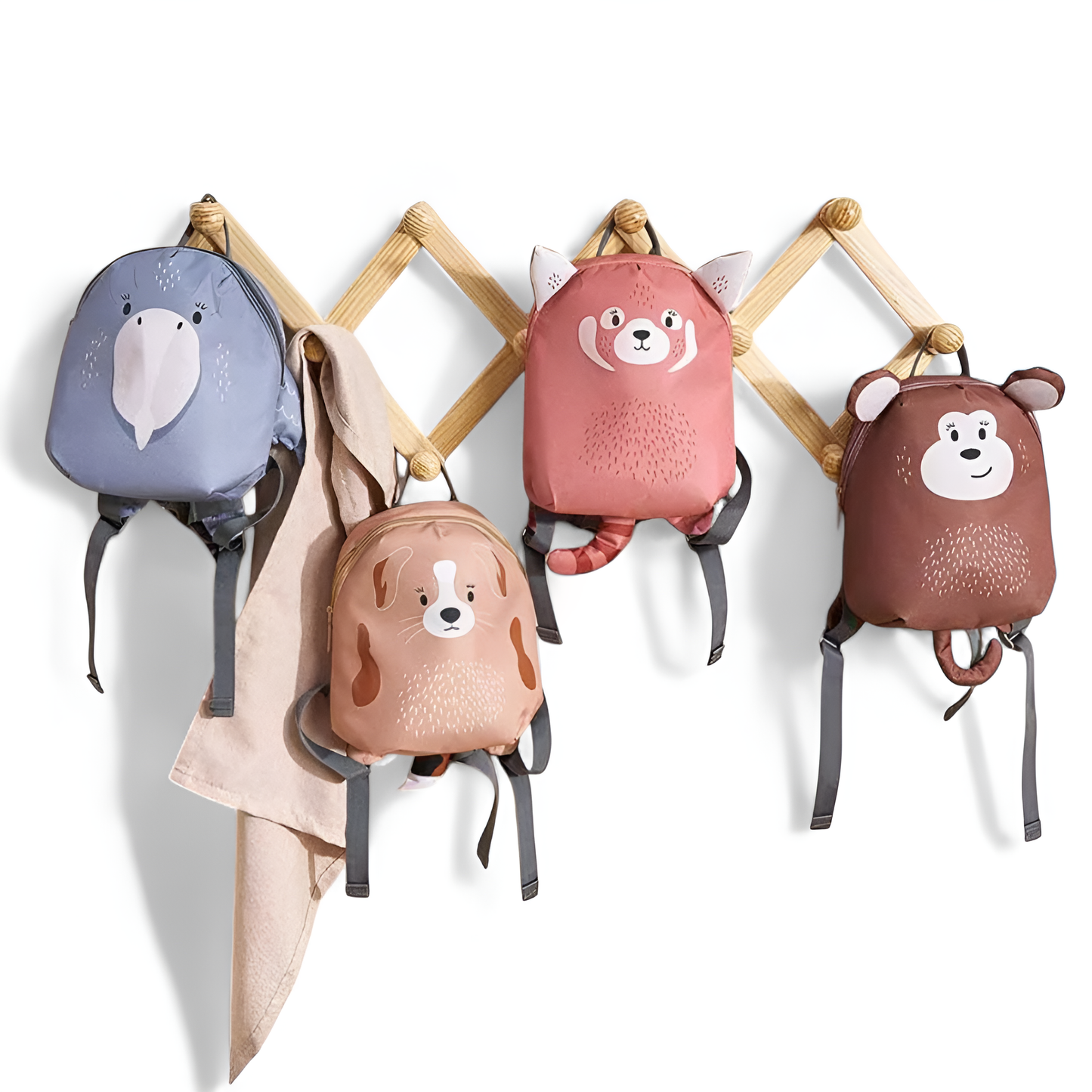 Mochila infantil animal 3D ligera y resistente | Havresacs