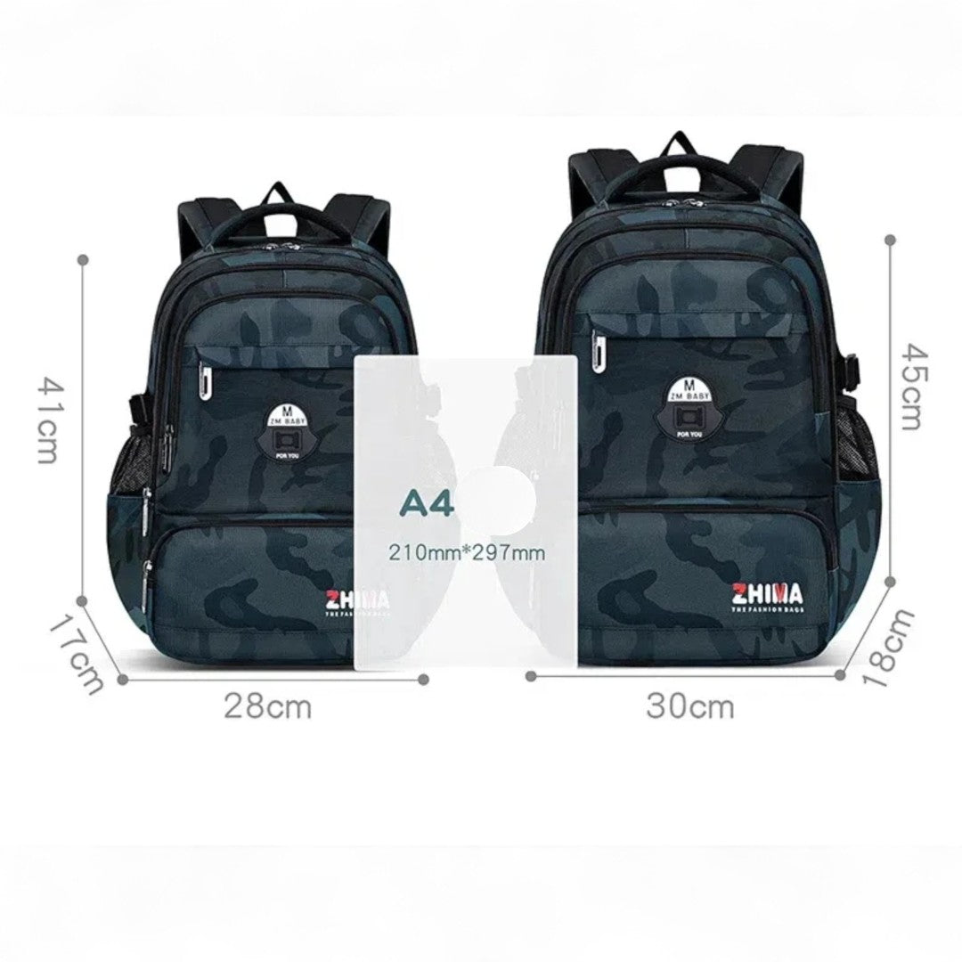 Mochila escolar impermeable niño - Comodidad y protección - Havresacs