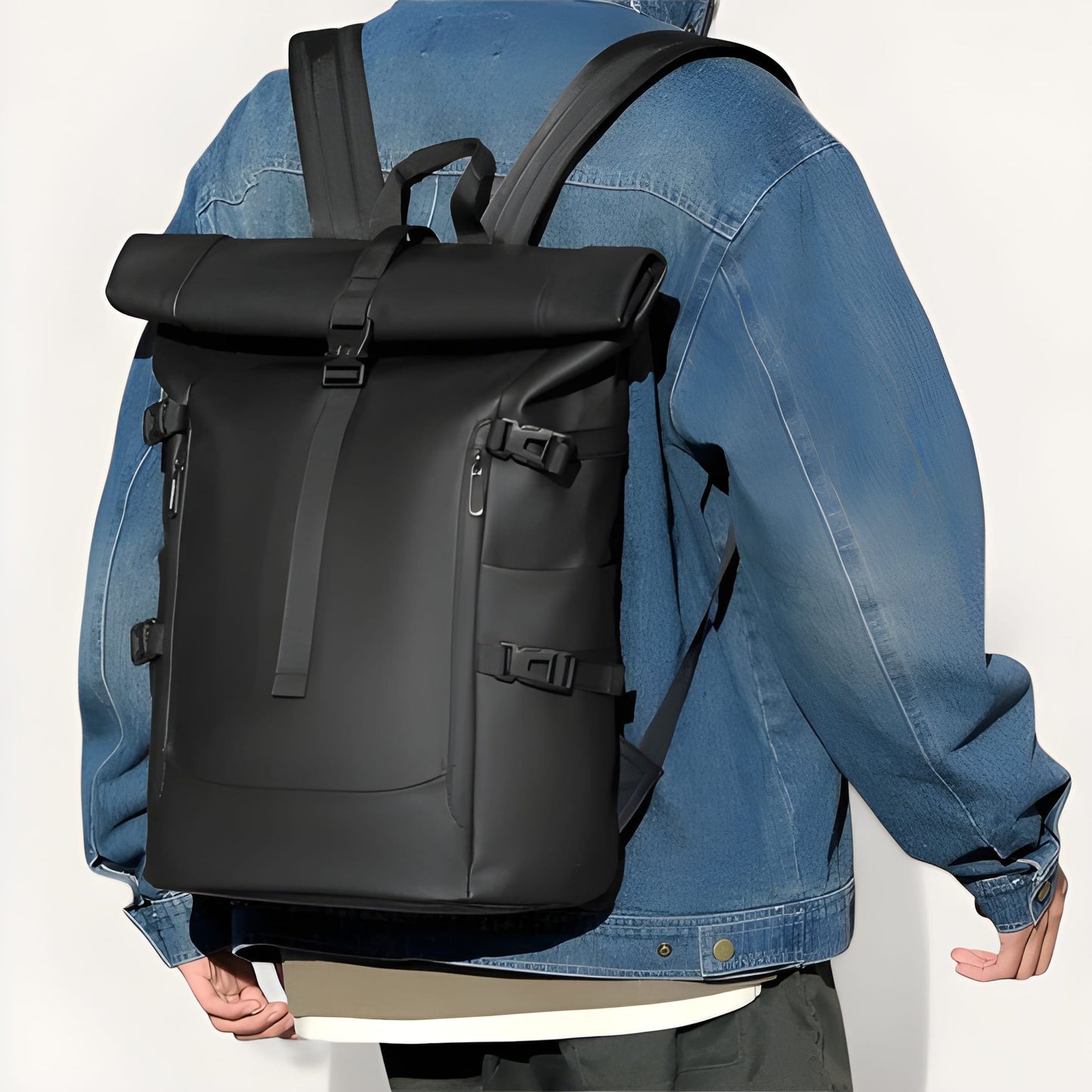 Mochila Impermeable Hombre 25L - Roll Top Business | Havresacs