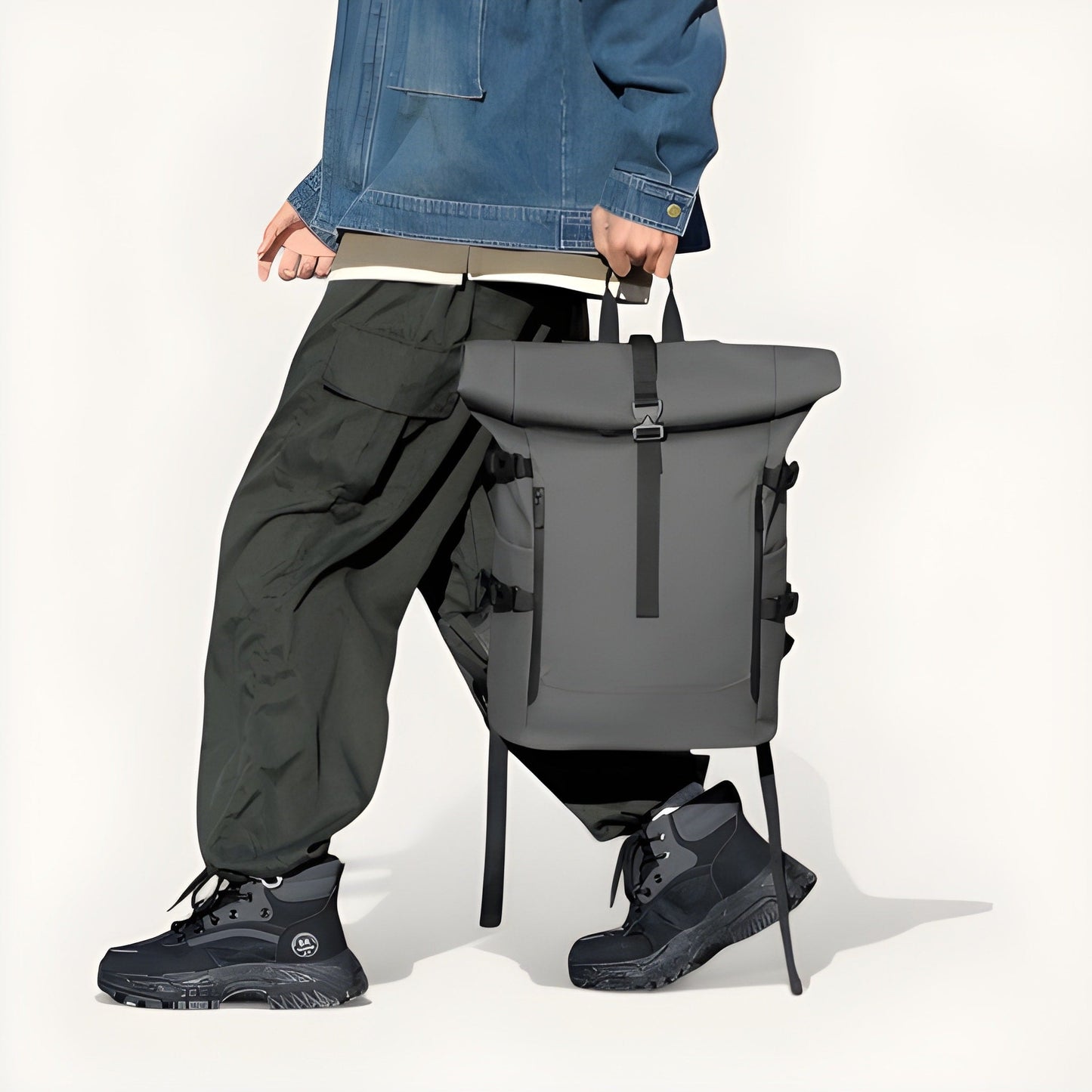 Mochila Impermeable Hombre 25L - Roll Top Business | Havresacs