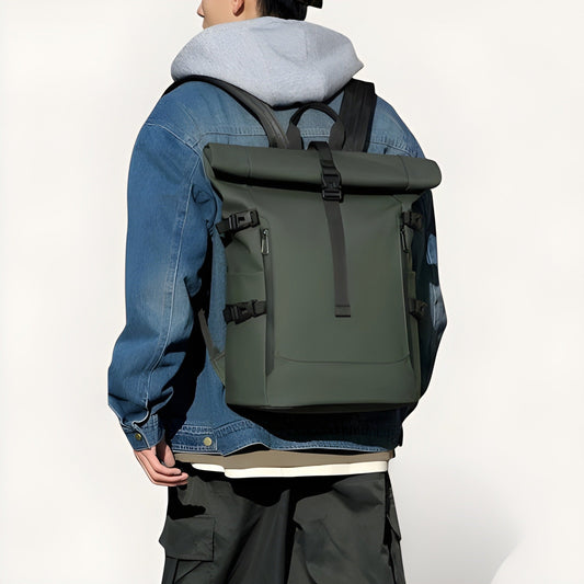 Foto de Mochila à espalda Étanche hombre 25L - Roll Top Business ...