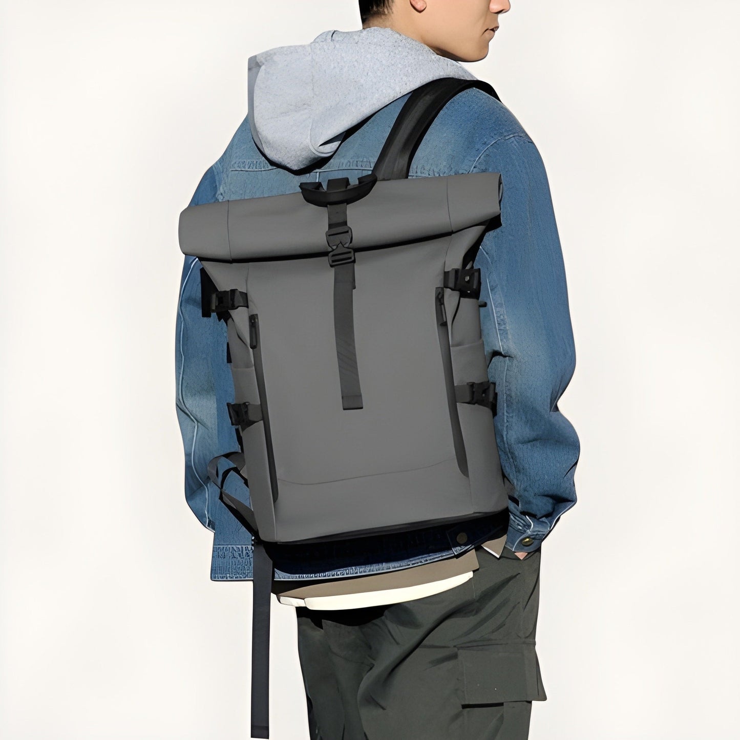 Mochila Impermeable Hombre 25L - Roll Top Business | Havresacs