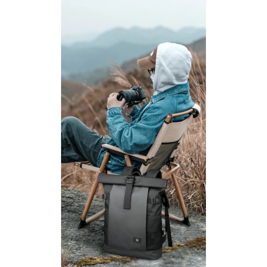 Mochila Roll-Top Impermeable Extensible 18L/25L | Havresacs