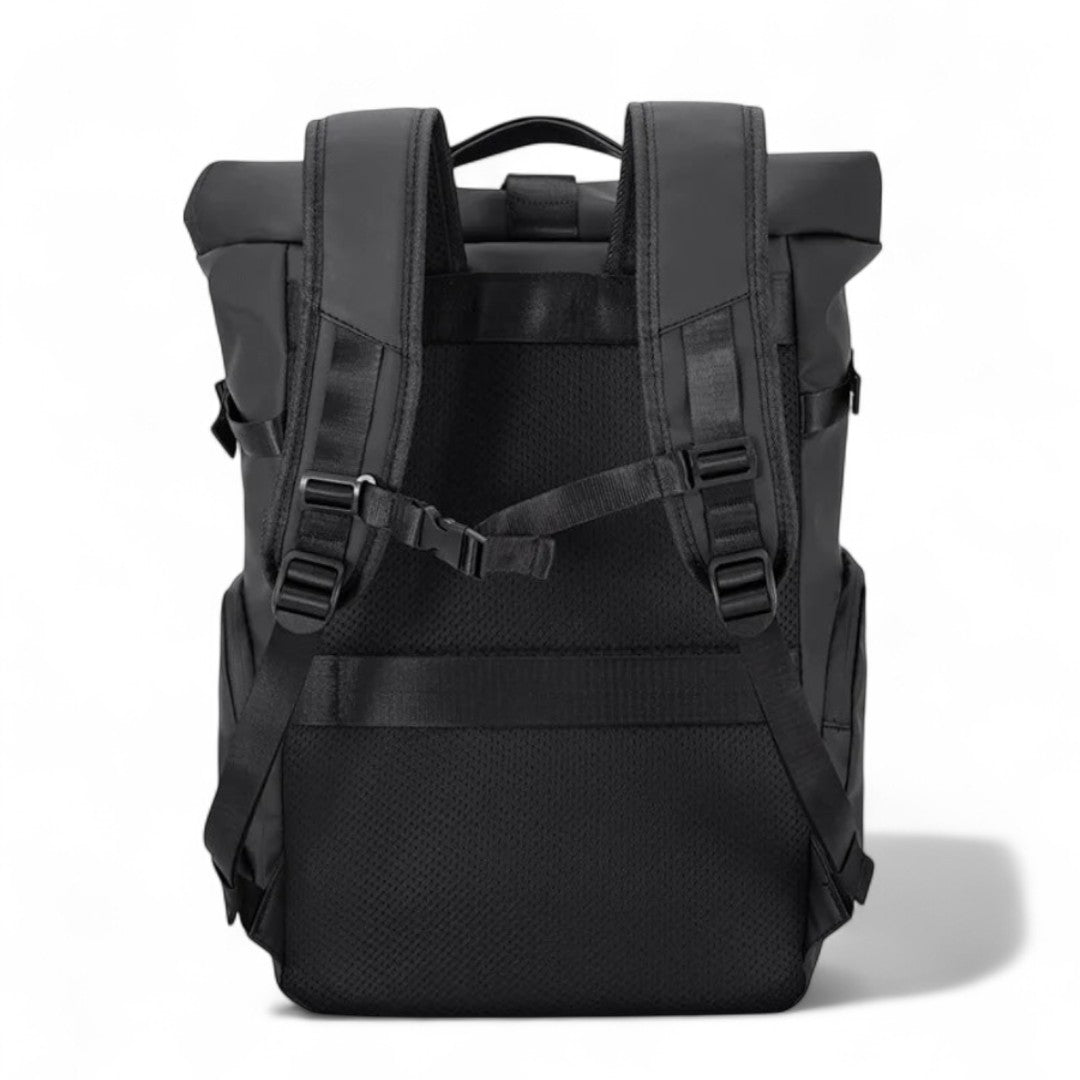 Mochila Roll-Top Impermeable 35L para Portátil 17” – Hombre/Mujer