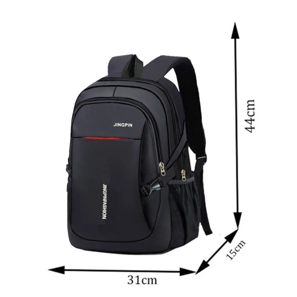 Mochila Urbana Impermeable Negra Hombre Mujer 20L | Havresacs