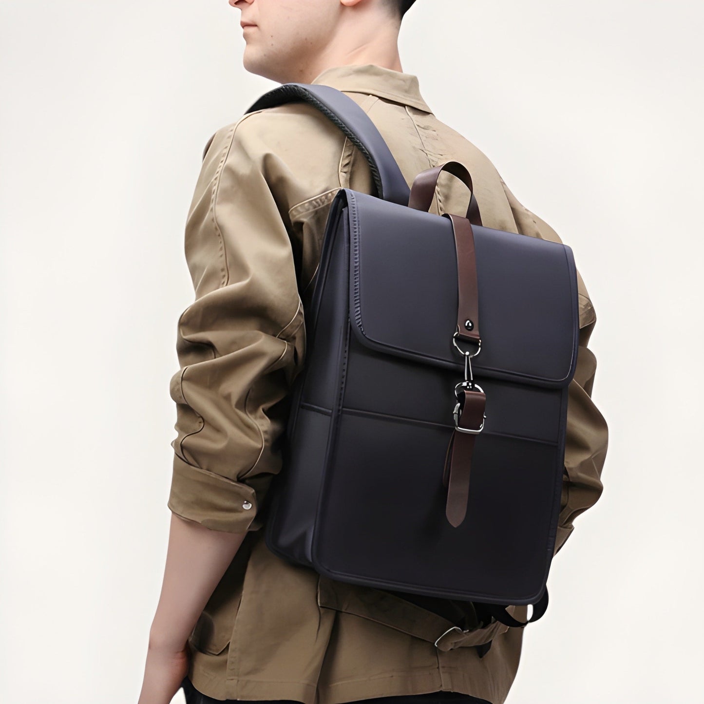 Mochila impermeable de viaje con bolsillo para portátil 15"