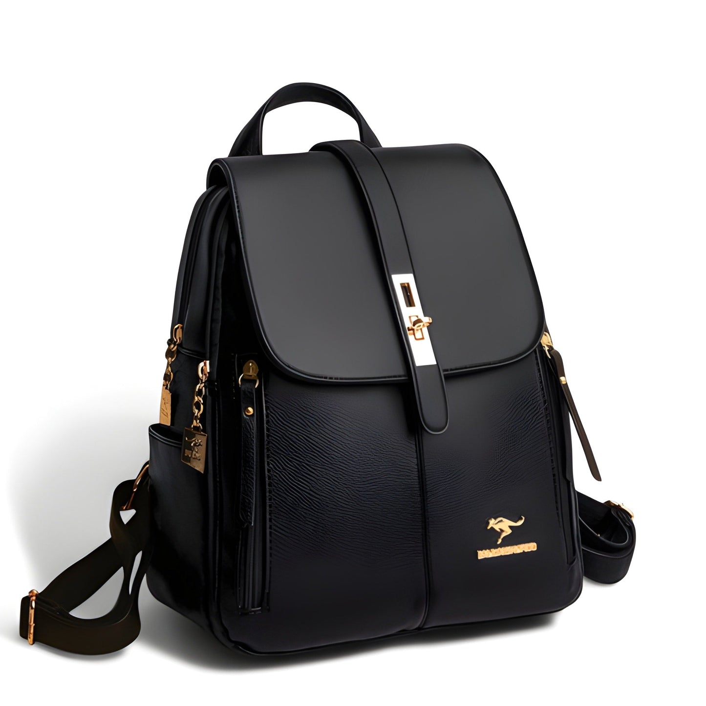 Foto de Mochila à espalda mujer cuero De 20L - Élégant & Vintage ...