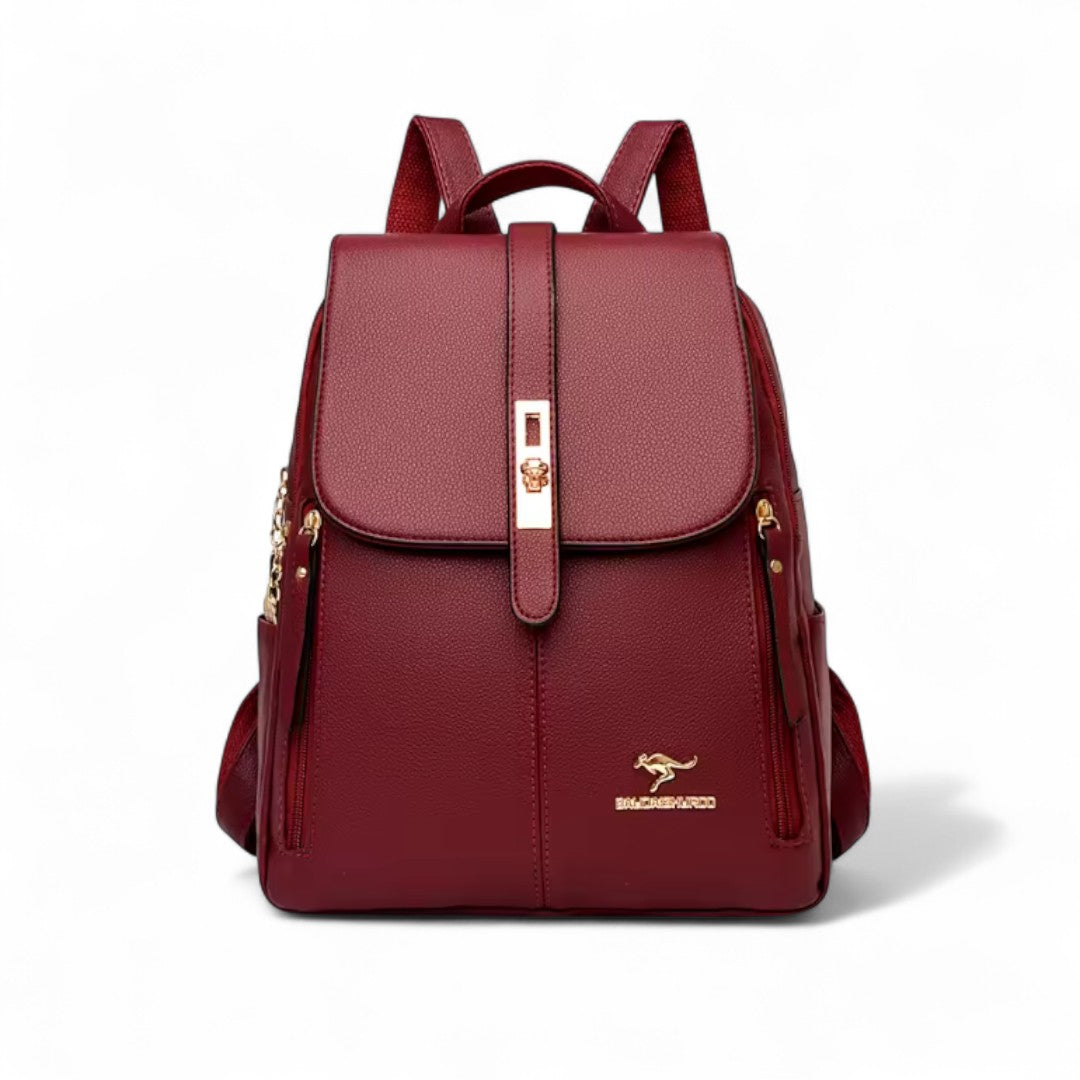 Mochila Mujer de Piel PU 20L – Elegante & Vintage | Havresacs