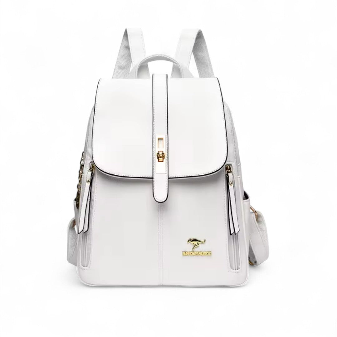 Mochila Mujer de Piel PU 20L – Elegante & Vintage | Havresacs