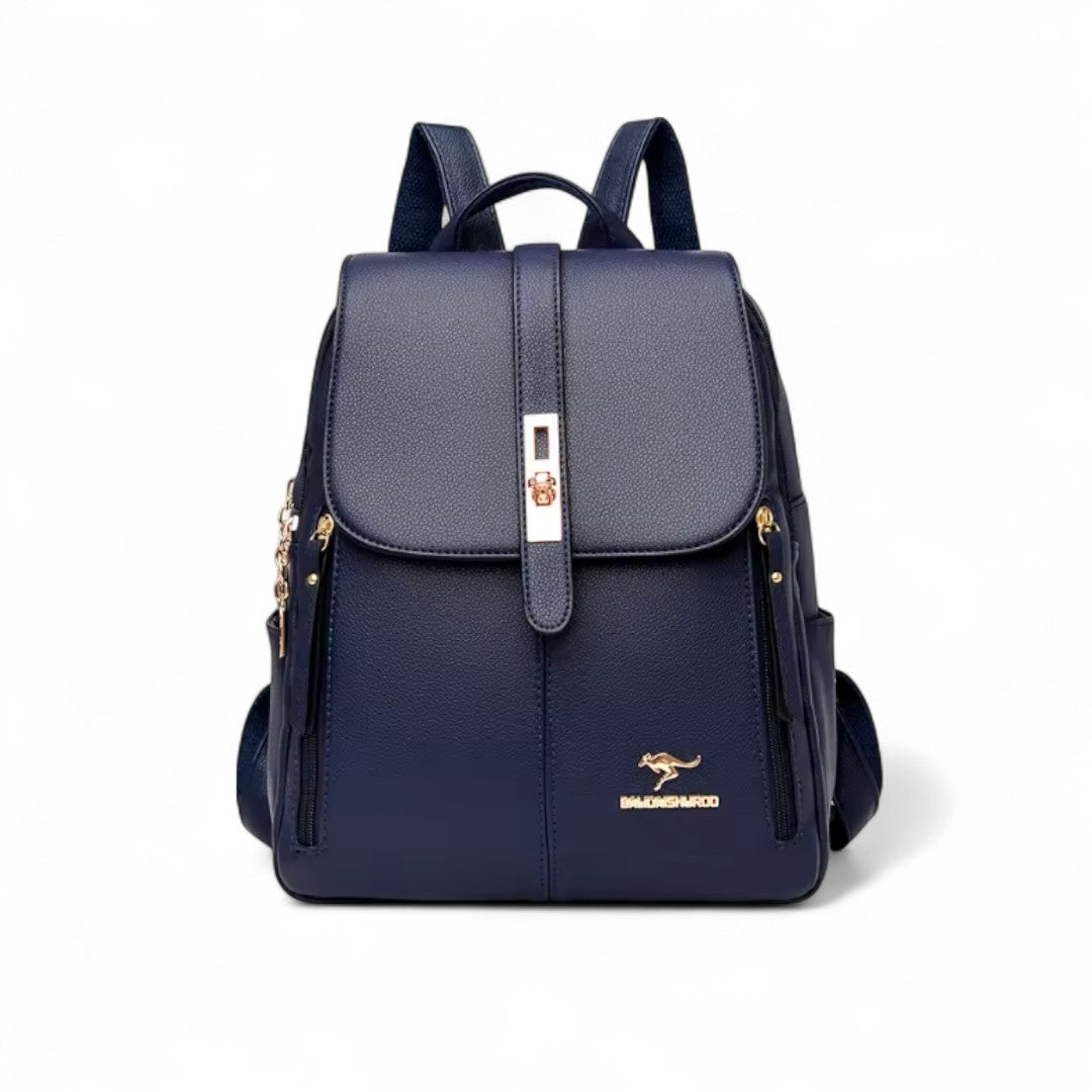 Mochila Mujer de Piel PU 20L – Elegante & Vintage | Havresacs