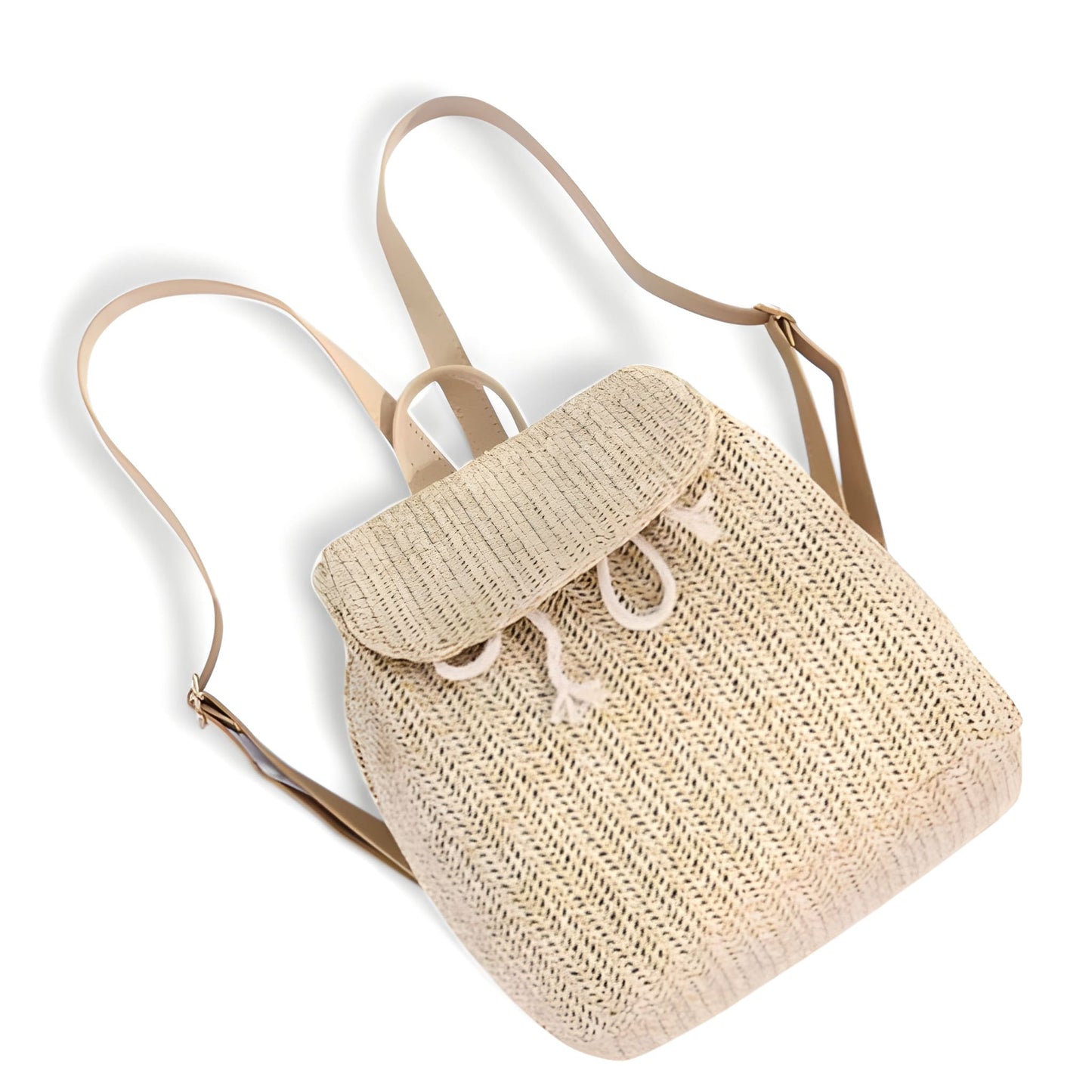 Mochila de Paja Mujer 15L – Estilo Bohemio Chic | Havresacs