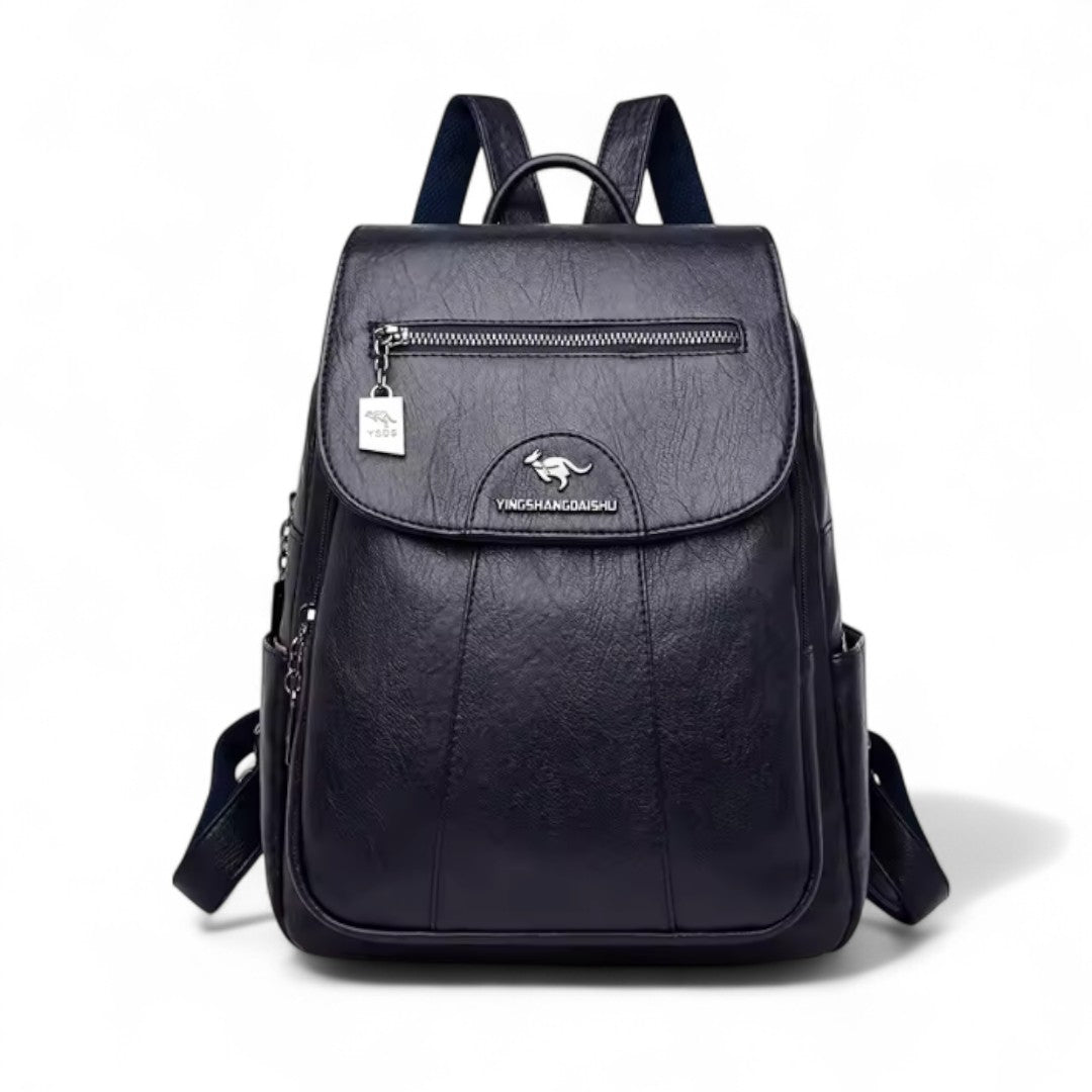 Mochila Mujer Cuero PU 15L – Estilo Vintage | Havresacs