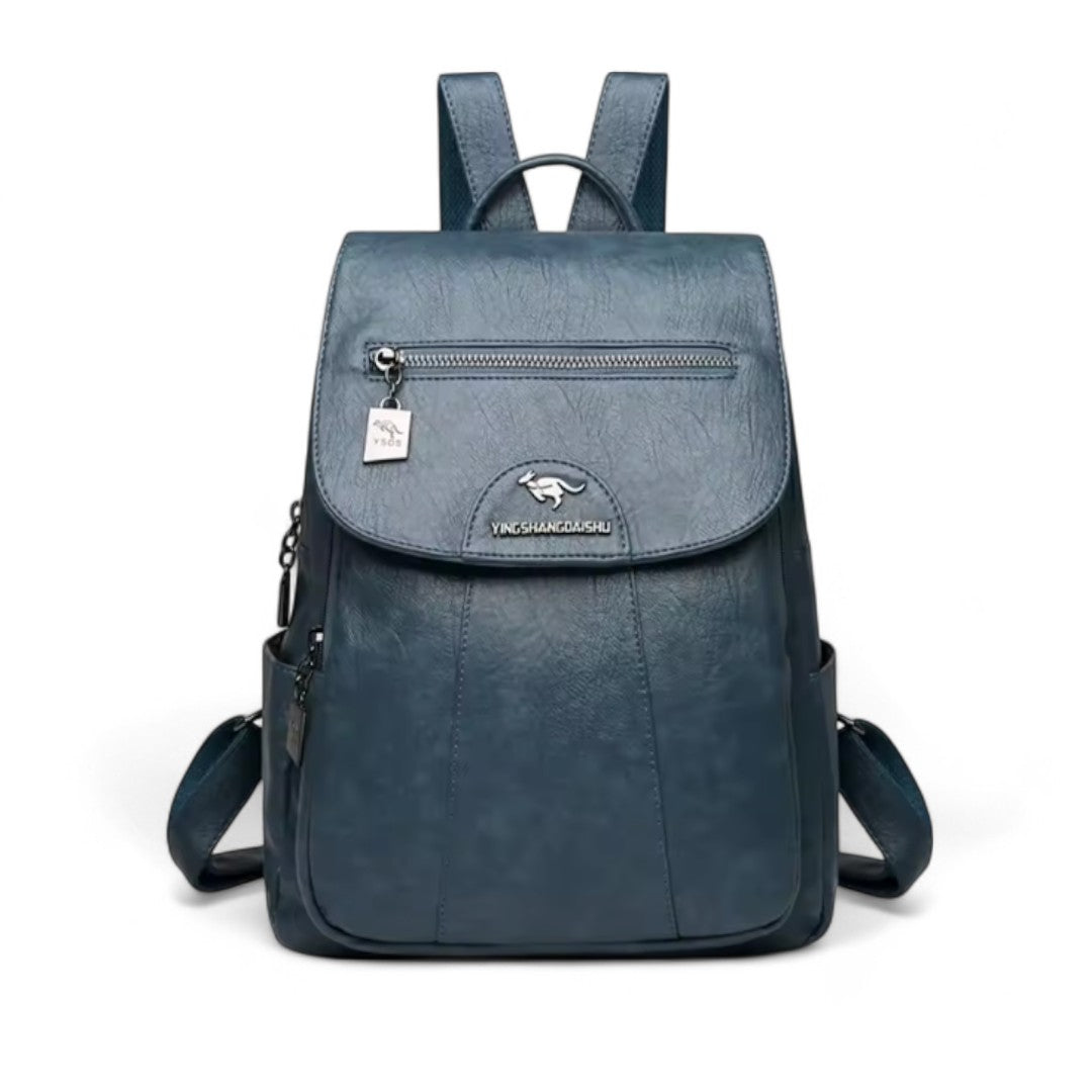 Mochila Mujer Cuero PU 15L – Estilo Vintage | Havresacs