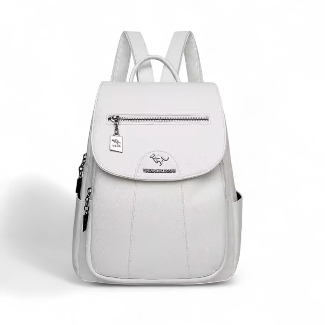 Mochila Mujer Cuero PU 15L – Estilo Vintage | Havresacs