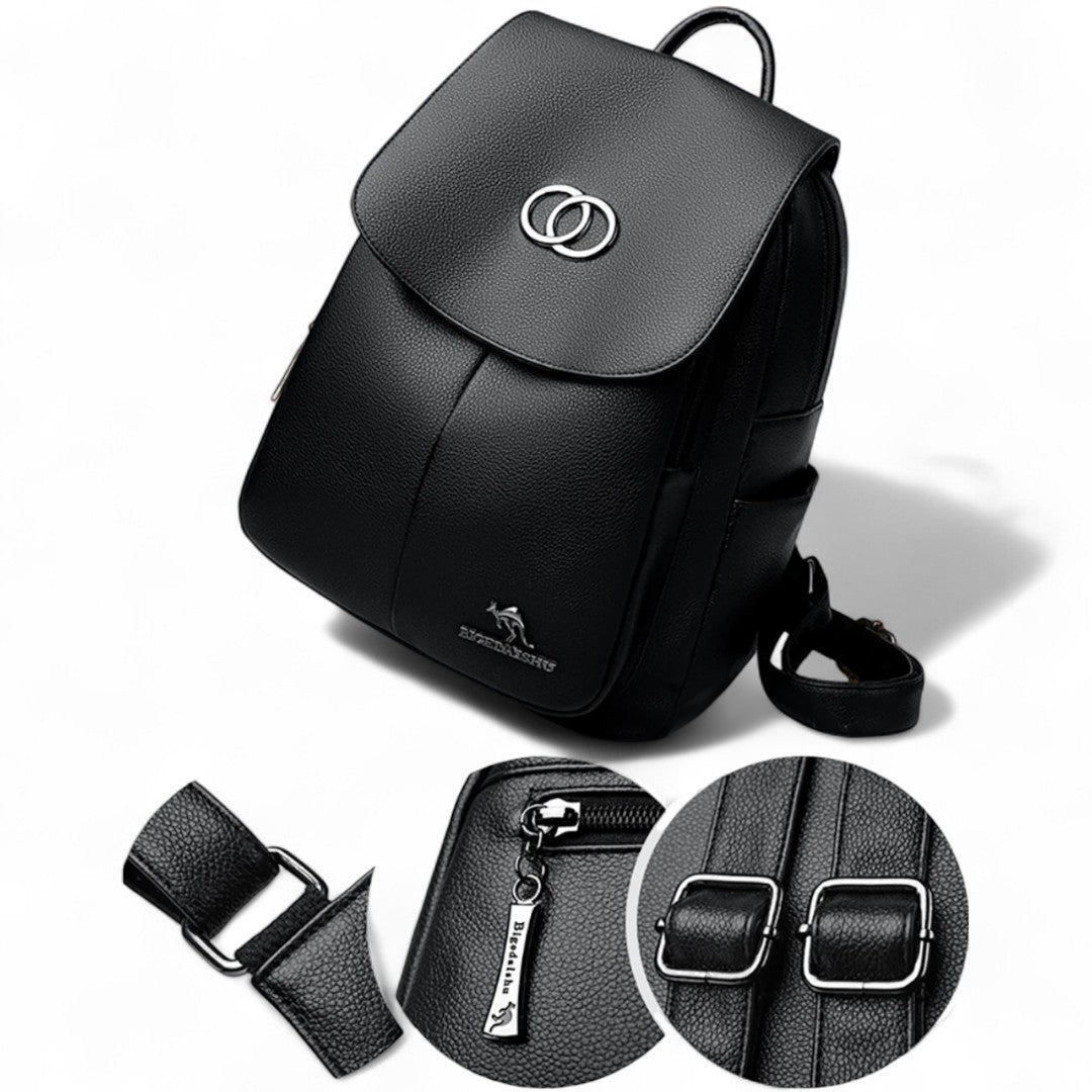 Mochila Mujer Cuero PU 18L – Elegante y Espaciosa | Havresacs