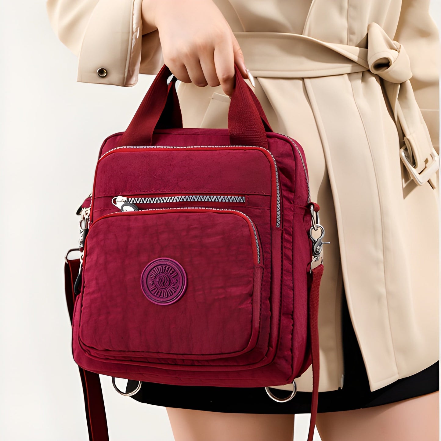 Bolso mochila mujer 2 en 1 de 8 litros | Mochila ligera – Havresacs