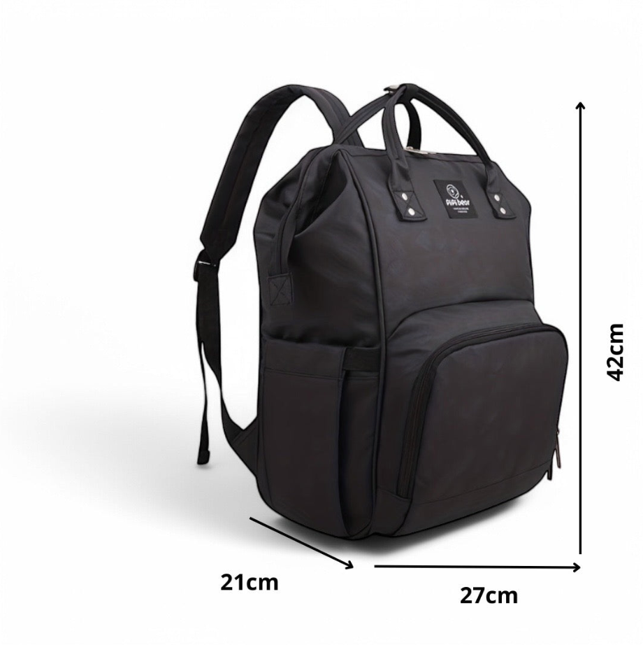 Mochila para bebé negra isotérmica de 25 L – Havresacs