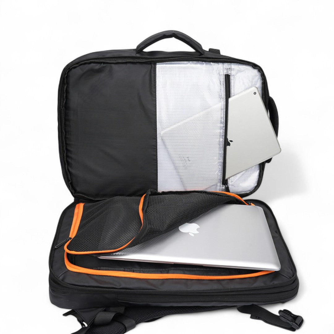Mochila extensible 40L ideal para viajes y cabina de avión – Havresacs