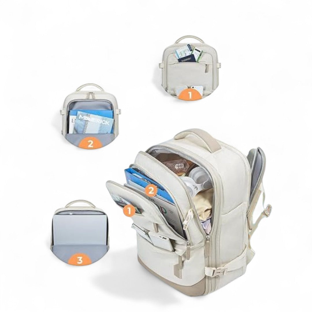 Mochila de viaje de cabina extensible 40-50L – Havresacs