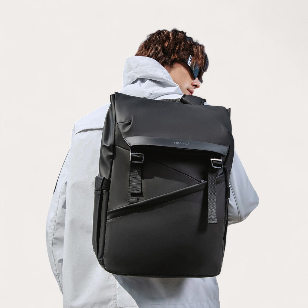 Mochila conectada impermeable y urbana, portátil 15 pulgadas