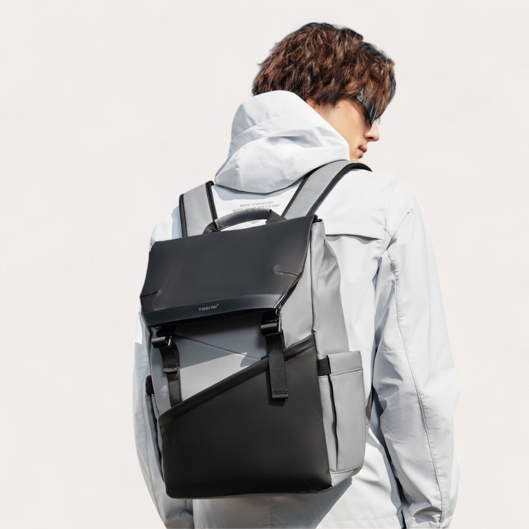 Mochila conectada impermeable y urbana, portátil 15 pulgadas