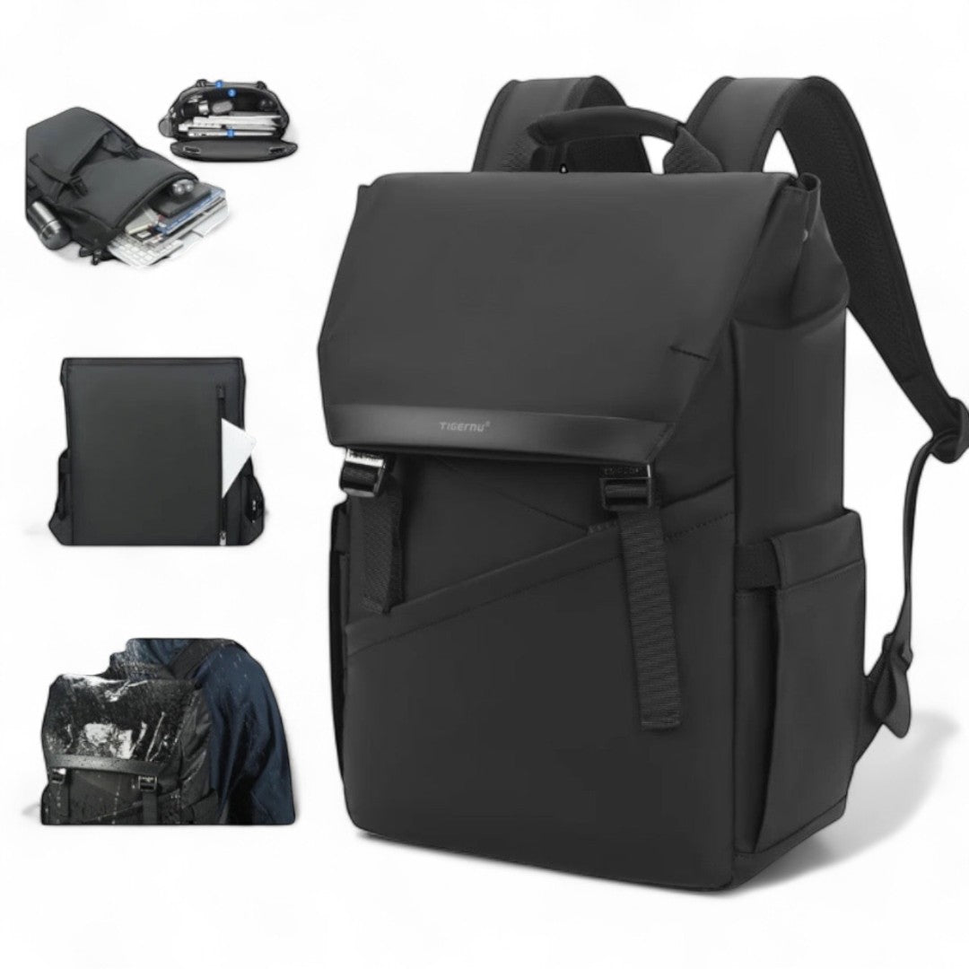 Mochila conectada impermeable y urbana, portátil 15 pulgadas