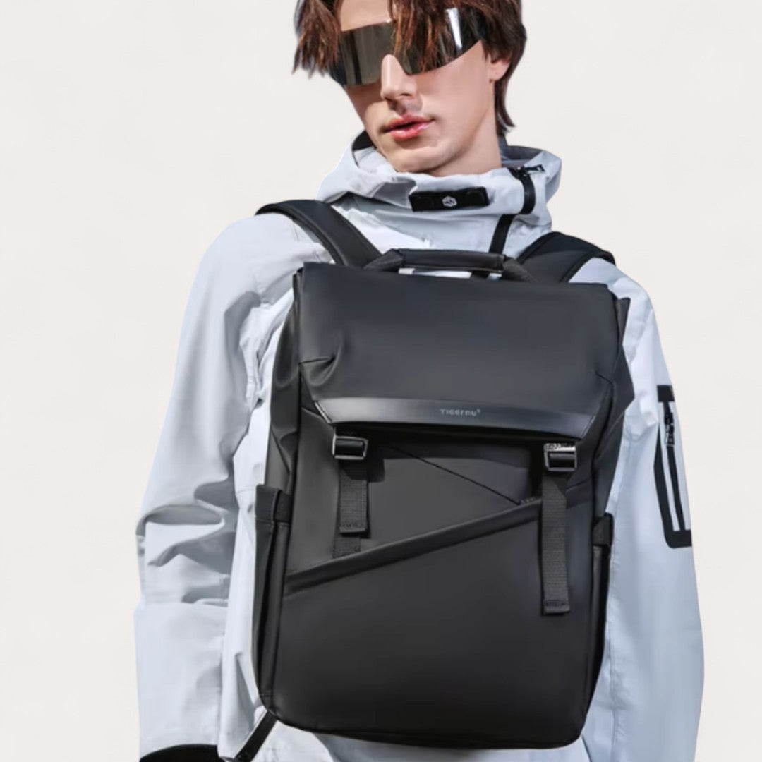 Mochila conectada impermeable y urbana, portátil 15 pulgadas