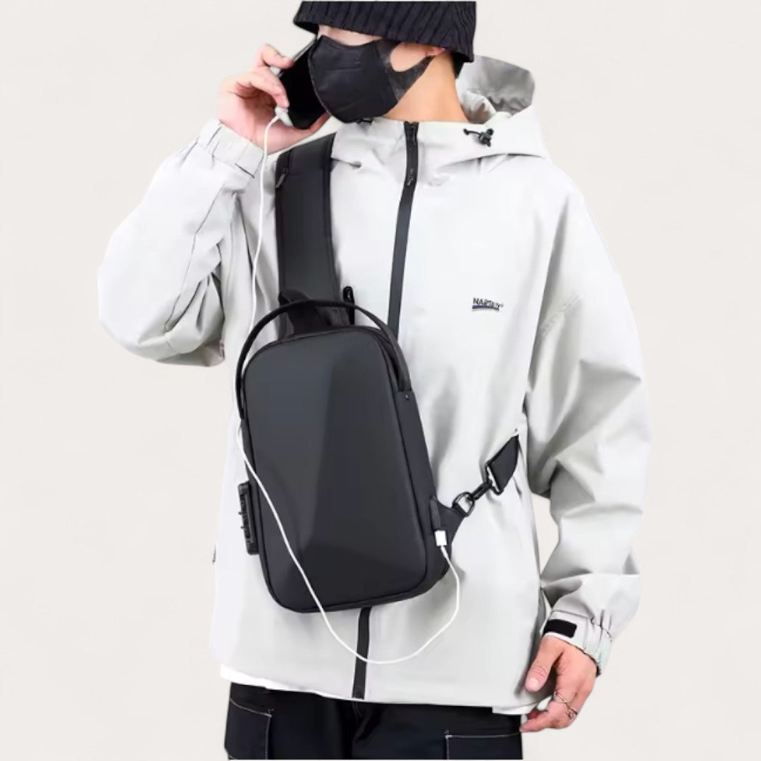 Bandolera impermeable y segura de 6,5L para hombre – Havresacs